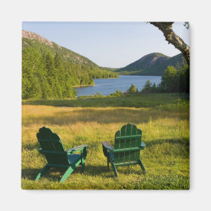 The Adirondack Chairs on the lawn of the Jordan Magnet