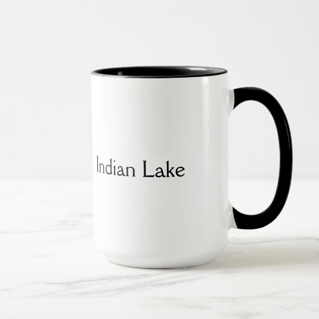 The Adirondacks are Calling - Indian Lake Mug (Right)