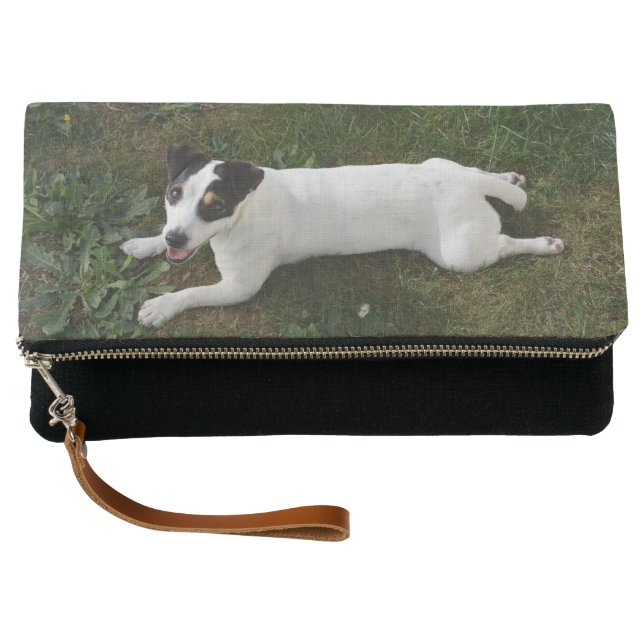 The Adorable, Energetic Jack Russell Clutch (Front)