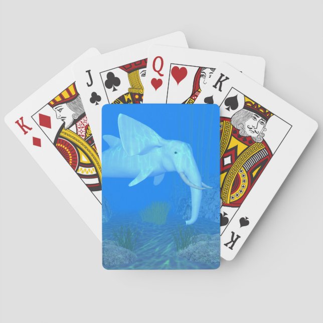 The Adorable Whalphant Playing Cards (Back)