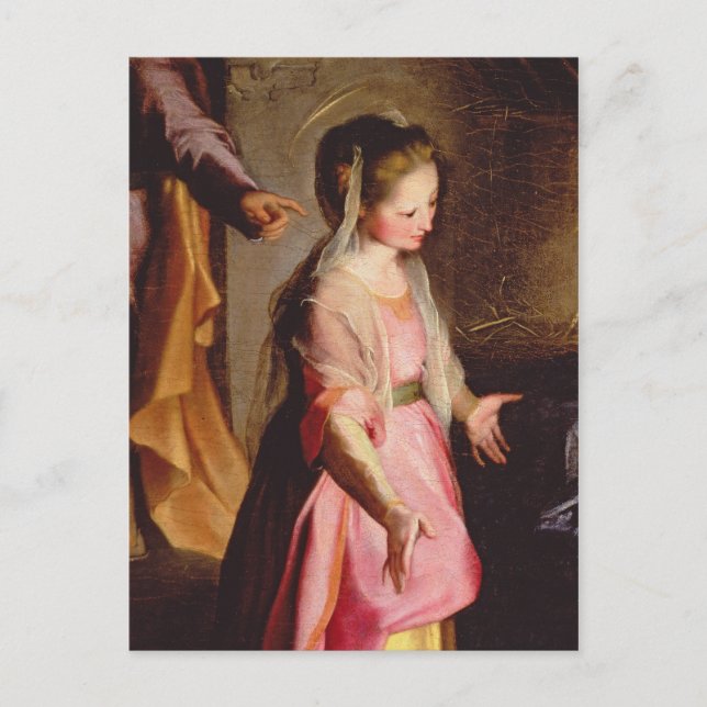 The Adoration of the Child, 1597 Postcard (Front)