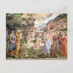 The Adoration of the Golden Calf Postcard
