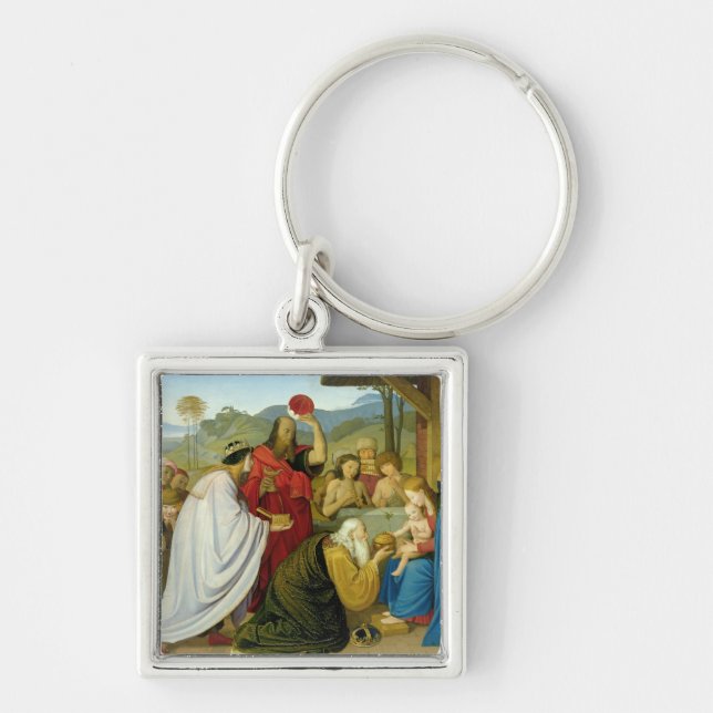 The Adoration of the Kings, 1813 Keychain (Front)