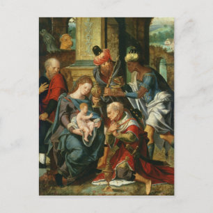 The Adoration of the Magi, 1530 Postcard