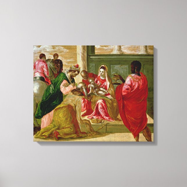 The Adoration of the Magi, 1567-70 Canvas Print (Front)