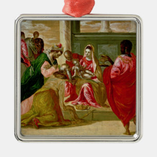 The Adoration of the Magi, 1567-70 Metal Ornament