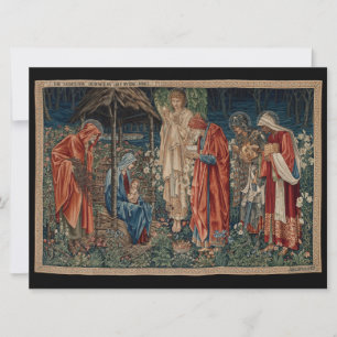 The Adoration of the Magi (by Edward Burne-Jones) Card