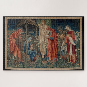 The Adoration of the Magi (by Edward Burne-Jones) Jigsaw Puzzle