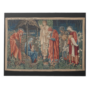 The Adoration of the Magi (by Edward Burne-Jones) Notepad