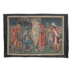 The Adoration of the Magi (by Edward Burne-Jones) Pillowcase