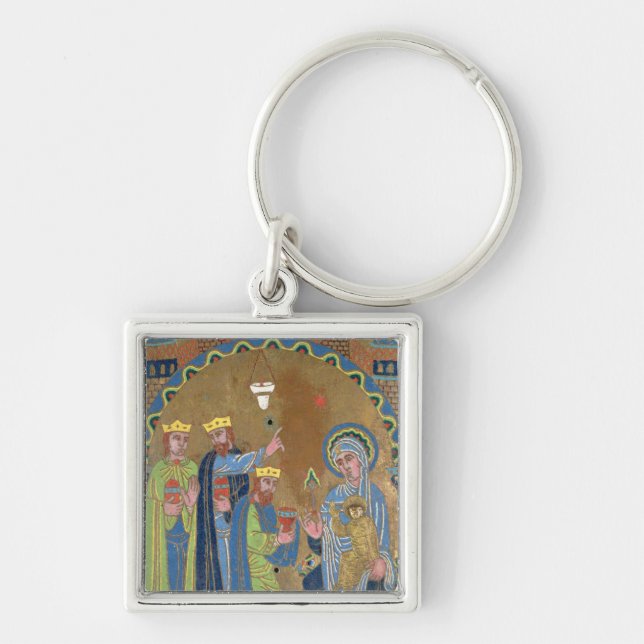 The Adoration of the Magi, c.1189 Keychain (Front)