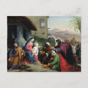 The Adoration of the Magi, c.1833-36 Postcard