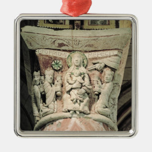 The Adoration of the Magi, column capital (stone) Metal Ornament