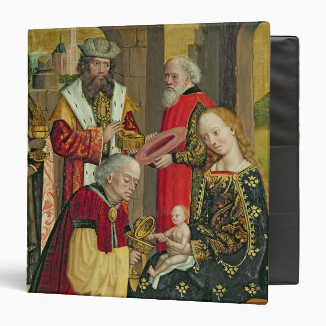 The Adoration of the Magi, from the Dome Altar Binder (Front/Inside)