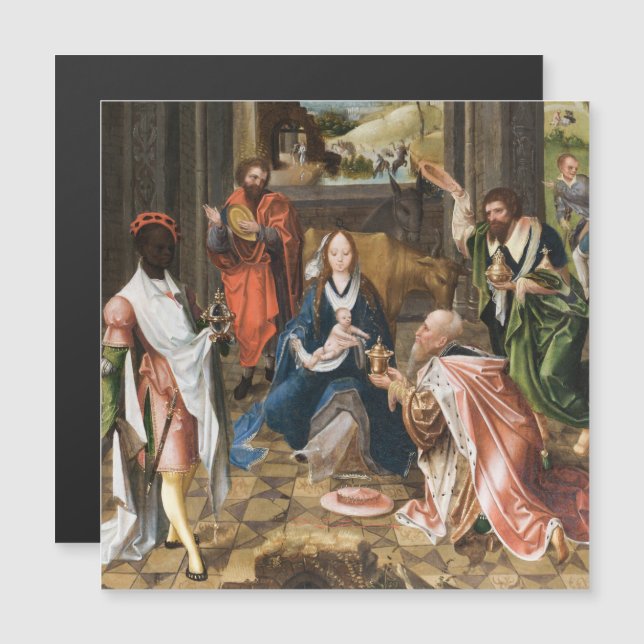 The Adoration of the Magi- jesus Holiday  (Front/Back)