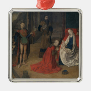 The Adoration of the Magi Metal Ornament