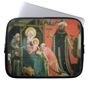 The Adoration of the Magi (oil on panel) Laptop Sleeve