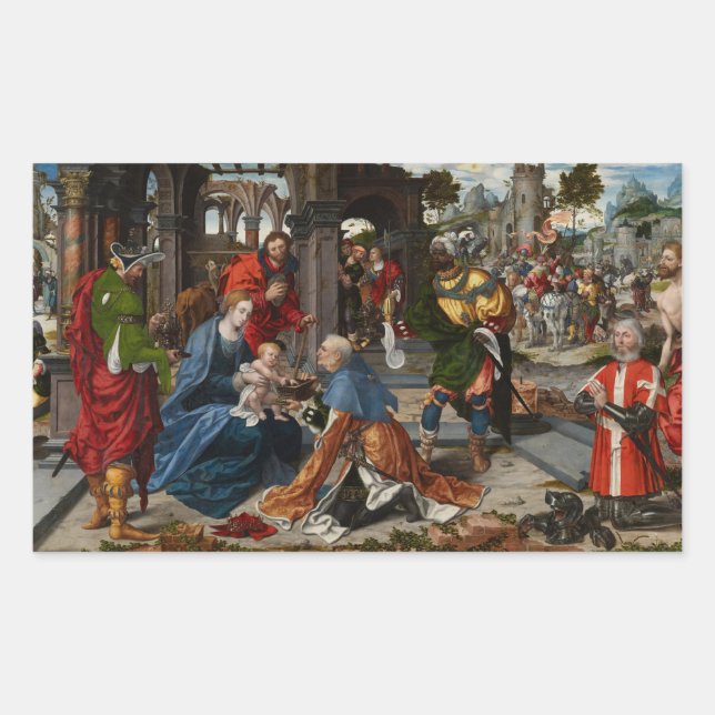 The Adoration of the Magi Sticker (Front)