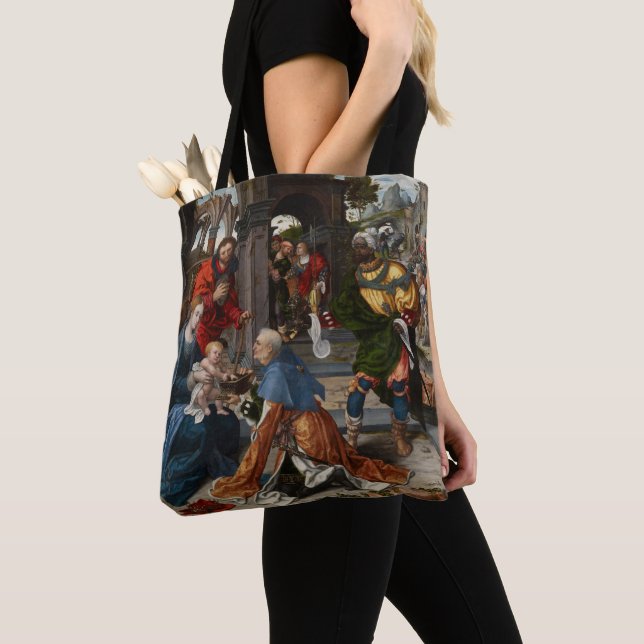 The Adoration of the Magi Tote Bag (Close Up)