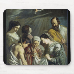 The Adoration of the Shepherds, c.1630-32 Mouse Pad