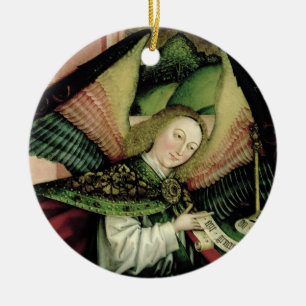 The Adoration of the Shepherds - detail of an Ange Ceramic Ornament