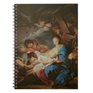 The Adoration of the Shepherds (oil on canvas) 2 Notebook