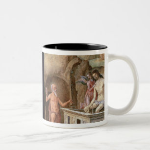 The Adoration of the Shepherds Two-Tone Coffee Mug