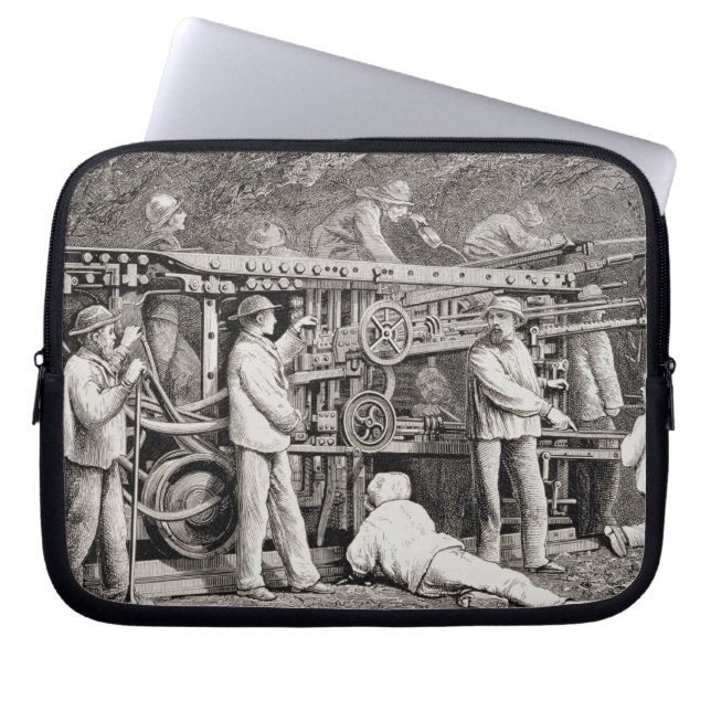 The Advanced Gallery on the French Side of the Mon Laptop Sleeve (Front)