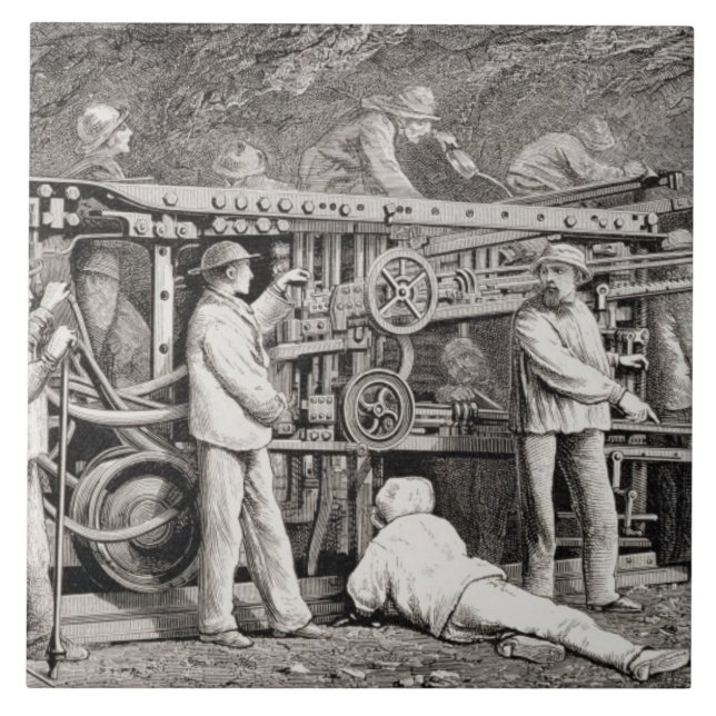 The Advanced Gallery on the French Side of the Mon Tile (Front)