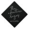 The Adventure Begins Black and White Typography