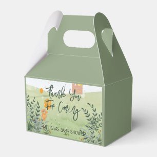 The Adventure Begins Custom Favor Box