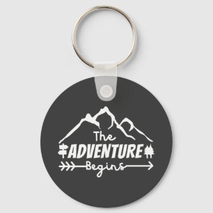 The Adventure Begins  Keychain