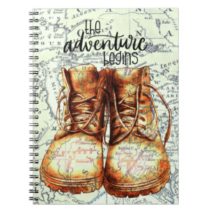 The Adventure Begins Notebook