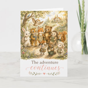 The Adventure Continues Encouragement  Card