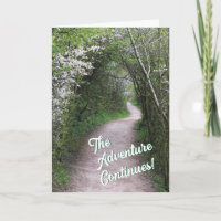 The Adventure Continues with Forest Path Birthday