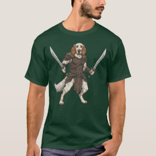 The adventure of the English Setter gladiator dog  T-Shirt