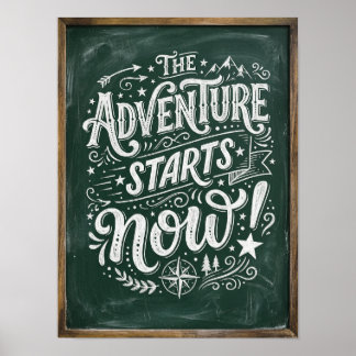 the adventure start now poster
