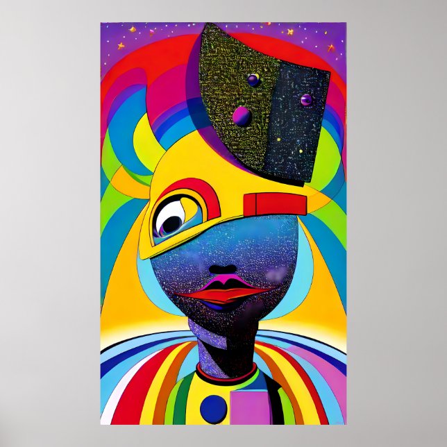 The Adventures of Banana Girl - Ken Gauge Art Poster (Front)