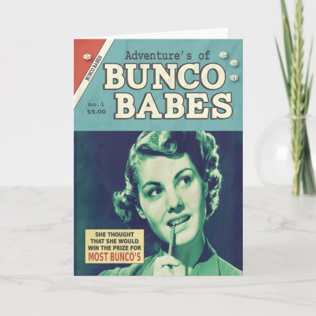 The Adventures of Bunco Babes Card (Front)