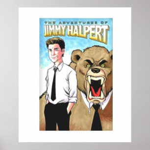 The adventures of Jimmy Halpert Poster