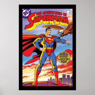 The Adventures of Superman #424 Poster