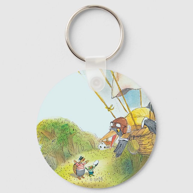 The Adventures of Ted, Ed and Caroll Keychain (Front)