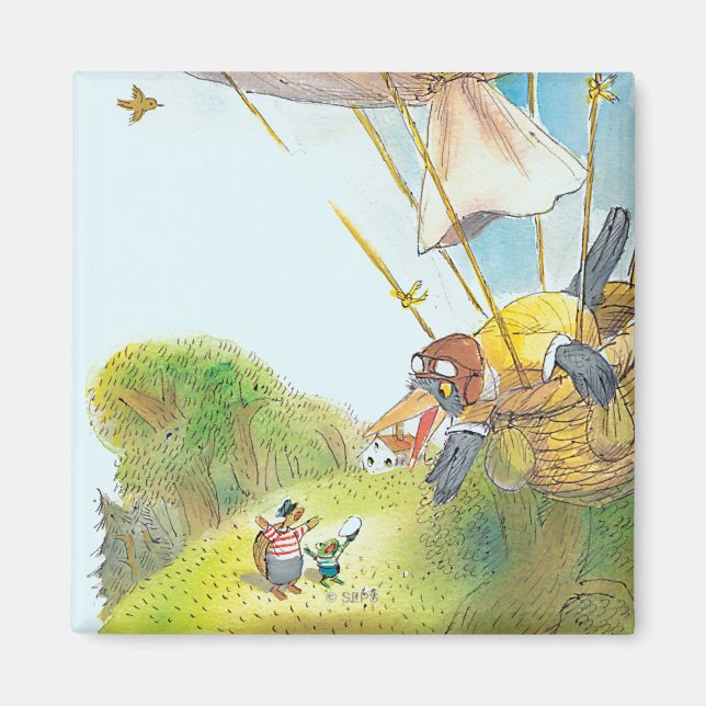 The Adventures of Ted, Ed and Caroll Magnet (Front)