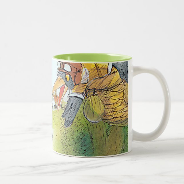 The Adventures of Ted, Ed and Caroll Two-Tone Coffee Mug (Right)