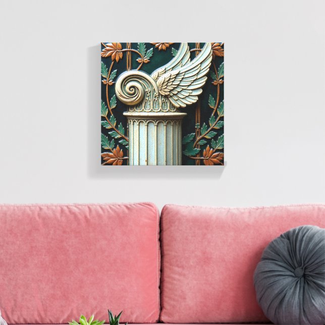 The Aeon Pillar Canvas Print (Insitu(LivingRoom))
