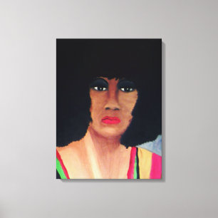 THE AFRO CANVAS PRINT