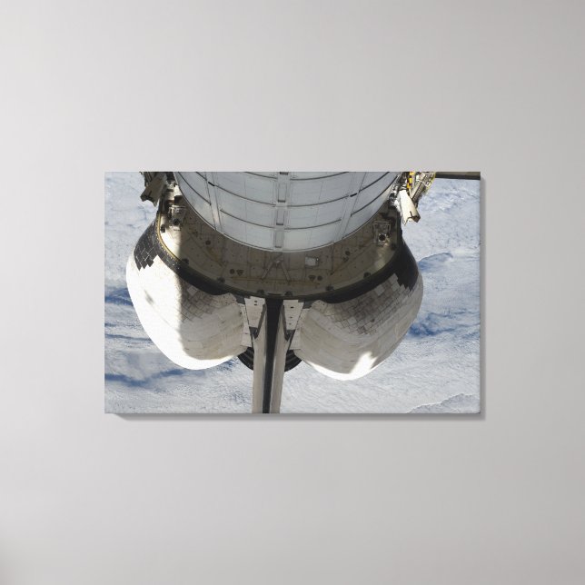 The aft portion of the Space Shuttle Endeavour 2 Canvas Print (Front)