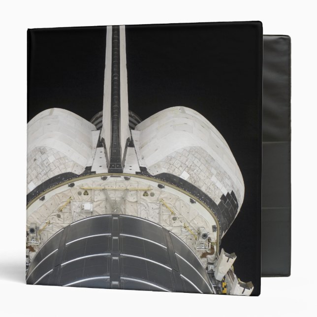 The aft portion of the Space Shuttle Endeavour Binder (Front/Inside)