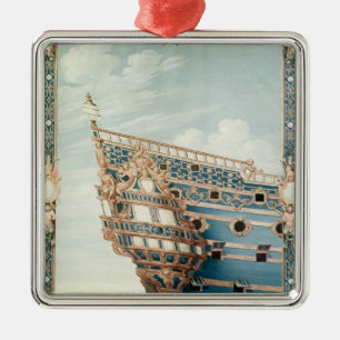 The Aftercastle of 'Le Soleil Royal' Metal Ornament