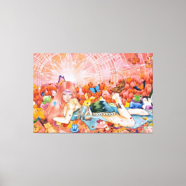 The Afternoon Canvas Print (Front)